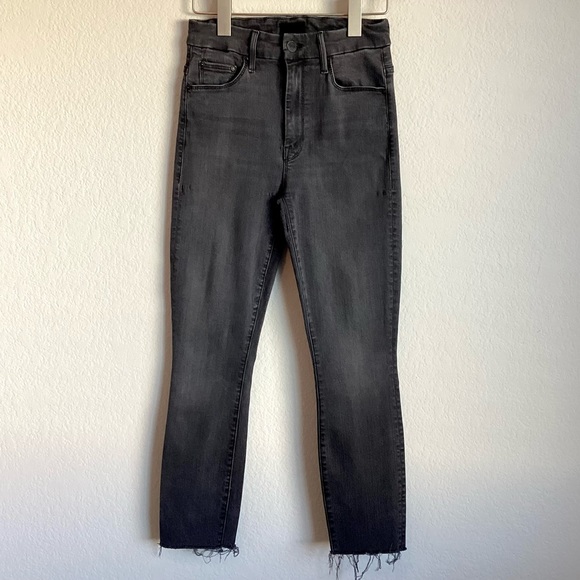 \Mother\ High Waisted Looker Ankle Fray - Picture 2 of 15